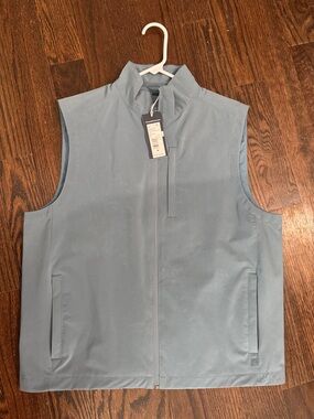 Vineyard Vines Men's Blue Mirage on the go Mariner Vest